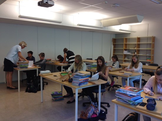 Første skoledag 1516