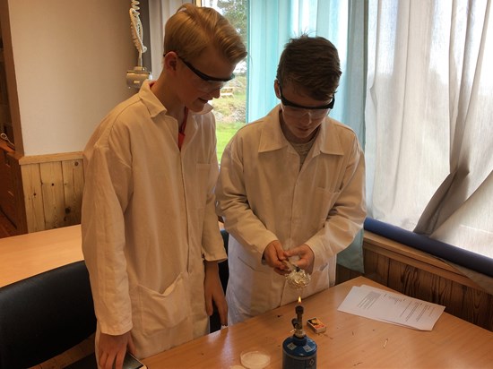 Lab på Drottningborg vgs