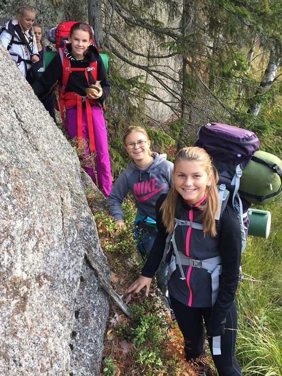 Overnattingstur med friluftsliv valgfag