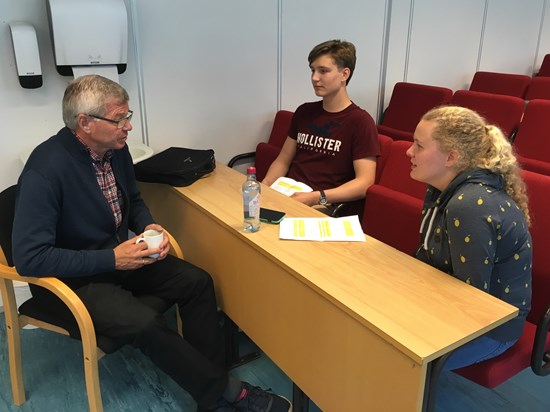 Besøk av Kjell Magne Bondevik