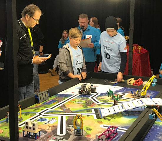 Teknologi i praksis på First Lego League