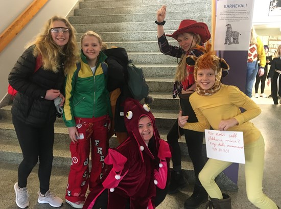 Karneval på skolen