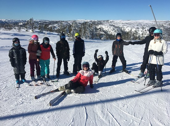 Skidag på Gautefall